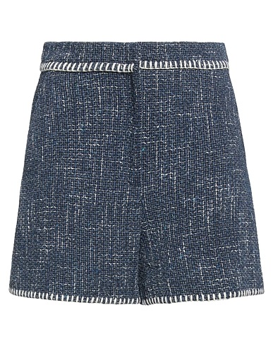 BOUTIQUE MOSCHINO Shorts & Bermudas Marineblau 90% Baumwolle, 8% Viskose, 2% Polyamid