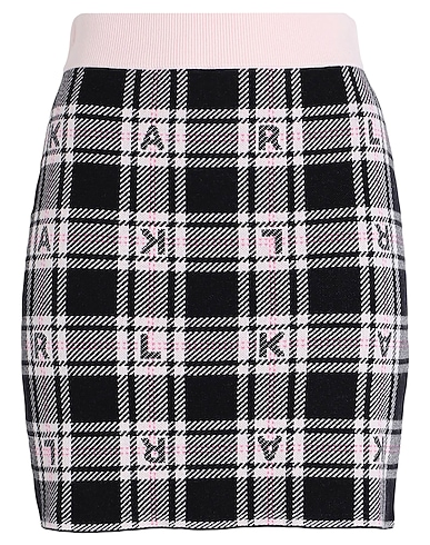 KARL LAGERFELD Mini skirt 34% Viscose, 30% Cotton, 18% Polyester, 18% Nylon