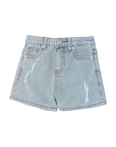 LIU •JO Denim shorts Blue 98% Cotton, 2% Elastane