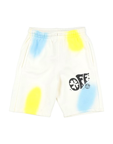 OFF-WHITE™ KIDS ショートパンツ＆バミューダパンツ アイボリー コットン 100%