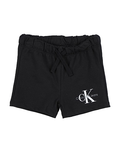 CALVIN KLEIN JEANS Shorts & Bermuda Black 95% Cotton, 5% Elastane
