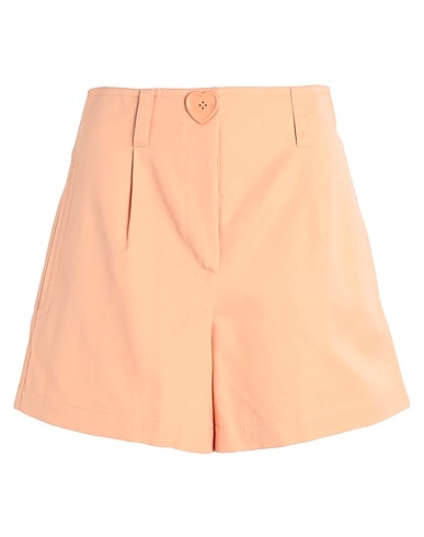 MOSCHINO Shorts & Bermuda Albicocca 65% Cotone, 35% Lino