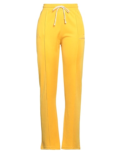 LES BENJAMINS Pantalone Giallo ocra 66% Poliestere, 34% Elastan
