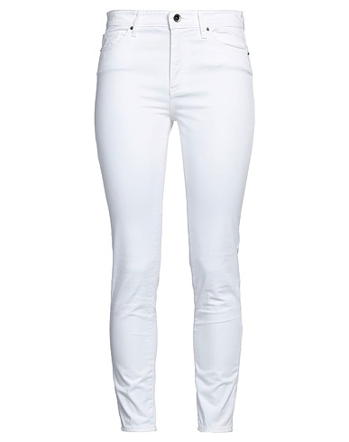 ARMANI EXCHANGE Pantalone Bianco 97% Cotone, 3% Elastan