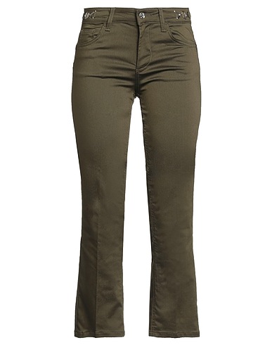 LIU •JO Pantaloni jeans Verde militare 66% Cotone, 30% Poliestere, 4% Elastan