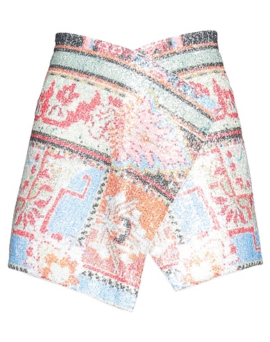BALMAIN Mini skirt Light green 100% Polyester
