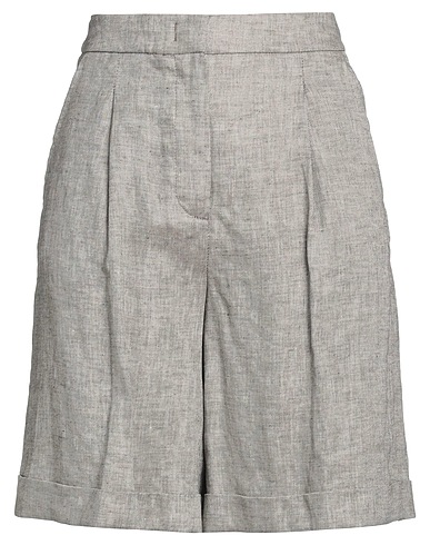 PESERICO Shorts & Bermuda Cioccolato 100% Lino