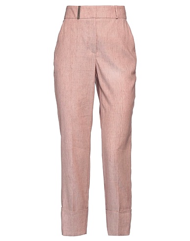 PESERICO Casual trouser Blush 55% Linen, 45% Virgin Wool