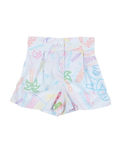 MOUSSE DANS LA BOUCHE Shorts & Bermuda White 100% Cotton