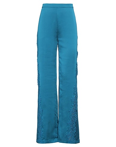PINKO Casual trouser Deep teal 100% Polyester