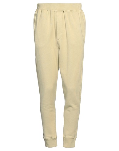 DSQUARED2 Casual trouser Sage green 100% Cotton, Elastane