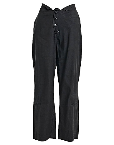 EVEN IF Casual pants Black 100% Cotton