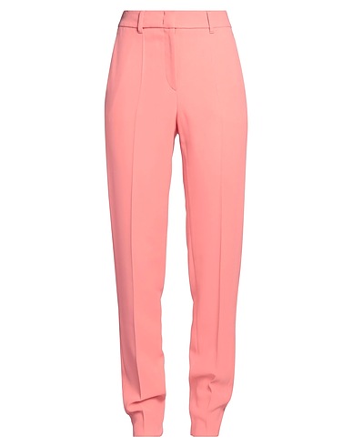 EMPORIO ARMANI Casual trouser Salmon pink 50% Viscose, 47% Acetate, 3% Elastane