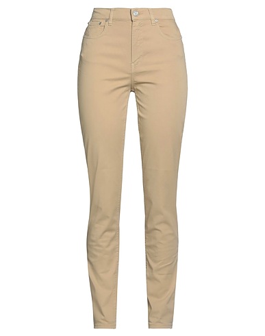 TRUSSARDI Casual trouser Beige 97% Cotton, 3% Elastane