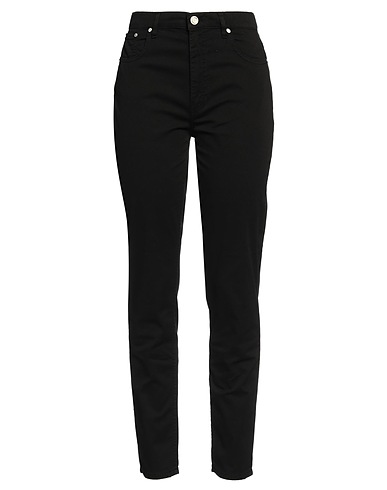 TRUSSARDI Casual trouser Black 97% Cotton, 3% Elastane