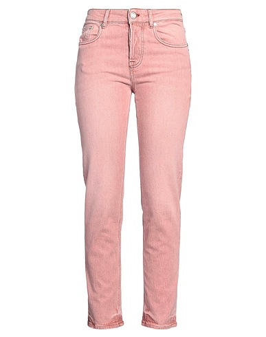 TRUSSARDI Denim trousers Antique rose 99% Cotton, 1% Elastane