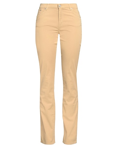 TRUSSARDI Pantalon BEIGE 97% Coton, 3% Élasthanne