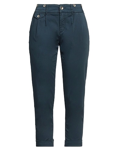 JACOB COHЁN Casual trouser Navy blue 96% Cotton, 4% Elastane