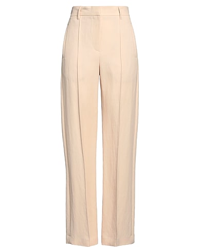 BRUNELLO CUCINELLI Casual pants Light pink 65% Acetate, 35% Polyester, Brass