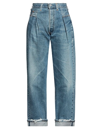 RE/DONE with LEVI'S Denim trousers Blue 100% Cotton