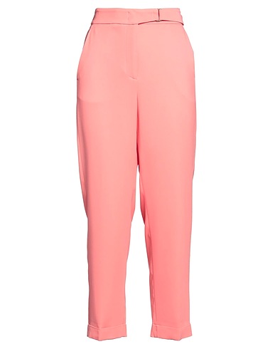 PESERICO Casual pants Pink 96% Viscose, 4% Elastane