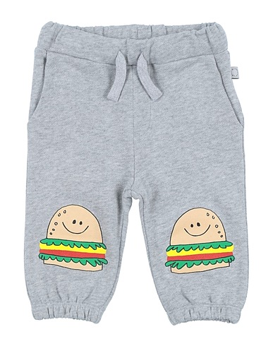 STELLA McCARTNEY KIDS スウェットパンツ ライトグレー コットン 100% / ポリウレタン