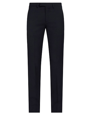 RAF SIMONS Casual trouser Midnight blue 100% Virgin Wool