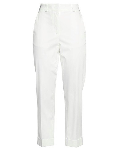 PESERICO Casual pants EASY White 97% Cotton, 3% Elastane