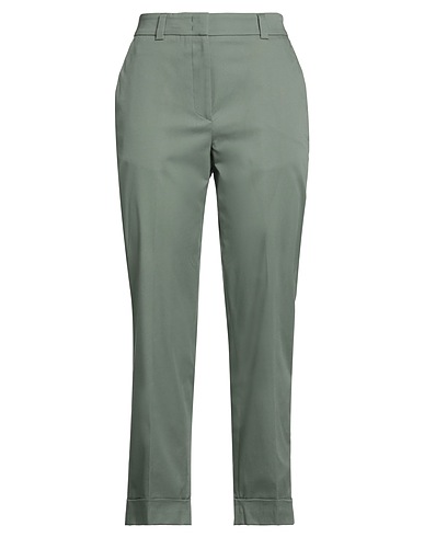 PESERICO Casual trouser EASY Sage green 97% Cotton, 3% Elastane