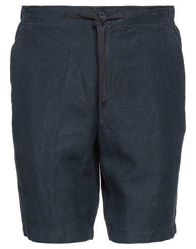 VINCE. Shorts & Bermuda Navy blue 100% Hemp