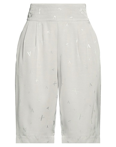 ARMANI EXCHANGE Shorts & Bermuda Light grey 100% Viscose