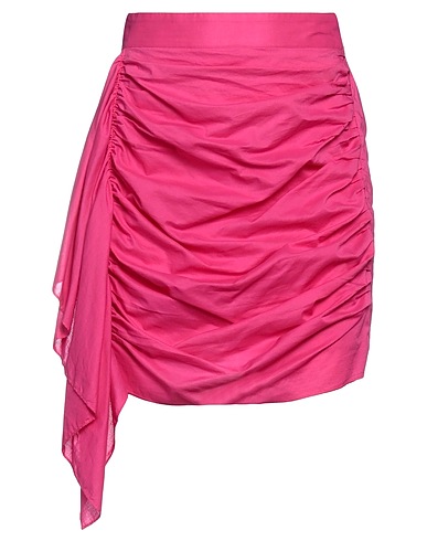RHODE Mini skirt Fuchsia 100% Cotton