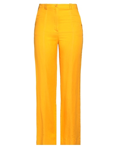 PATRIZIA PEPE Casual pants Orange 51% Viscose, 49% Linen