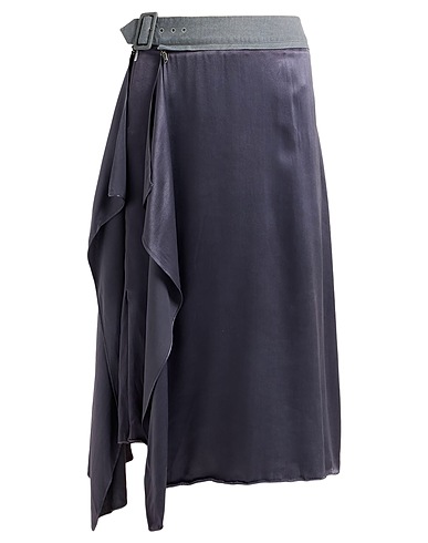 FENDI Midi skirt Navy 100% Viscose