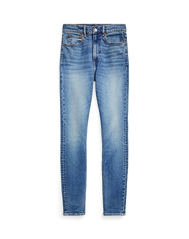 POLO RALPH LAUREN Denim pants Blue 99% Cotton, 1% Elastane