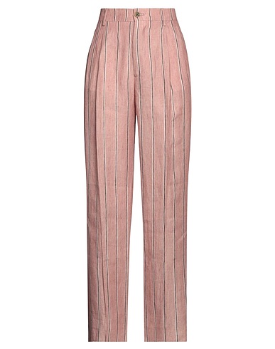 BERWICH Pantalón Rosa 100% Lino