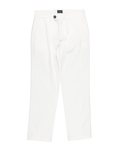 FAY Pantalone Bianco 97% Cotone, 3% Elastan, Poliestere