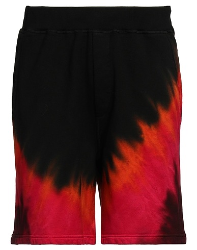 DSQUARED2 Shorts & Bermuda Black 100% Cotton, Elastane