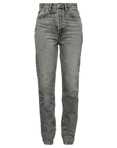 RE/DONE Denim pants Black 100% Cotton
