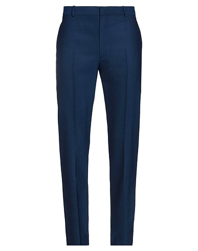 MCQUEEN Casual trouser Blue 100% Wool