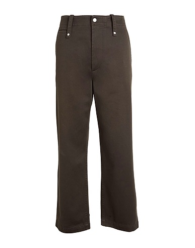 BURBERRY Casual pants Dark green 100% Cotton
