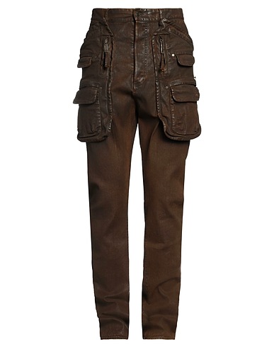 DSQUARED2 Denim pants Brown 98% Cotton, 2% Elastane