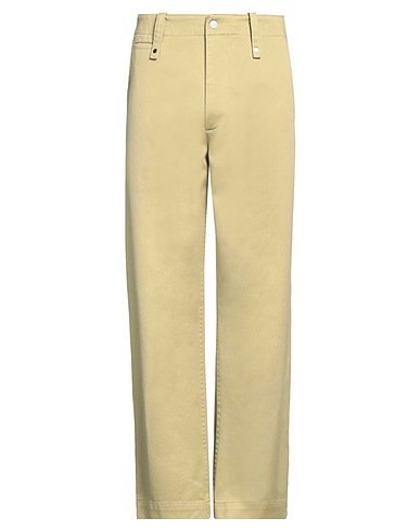 BURBERRY Casual trouser Sage green 100% Cotton