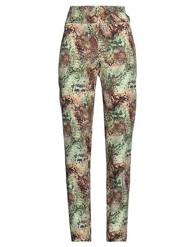 GAëLLE Paris Casual trouser Brown 90% Polyester, 10% Elastane