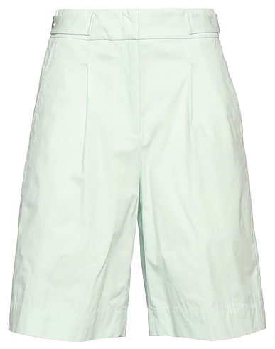 PESERICO Shorts & Bermuda Light green 96% Cotton, 4% Elastane