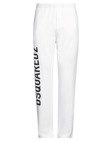 DSQUARED2 Casual trouser White 100% Cotton