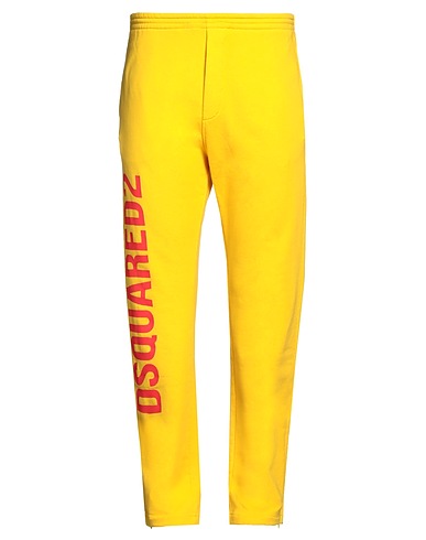DSQUARED2 Casual trouser Yellow 100% Cotton