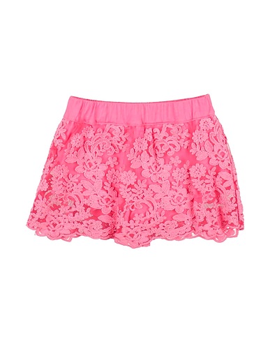 ERMANNO SCERVINO JUNIOR Shorts & Bermuda Pink 100% Polyester, Cotton