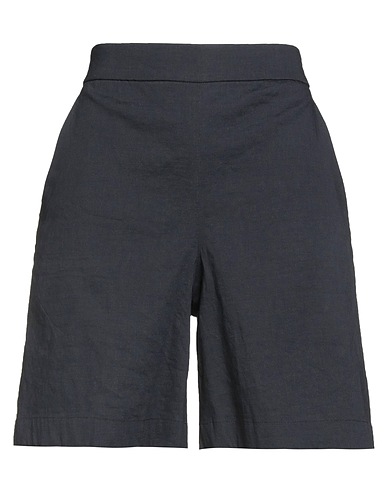THEORY Shorts & Bermuda Midnight blue 62% Linen, 36% Viscose, 2% Elastane