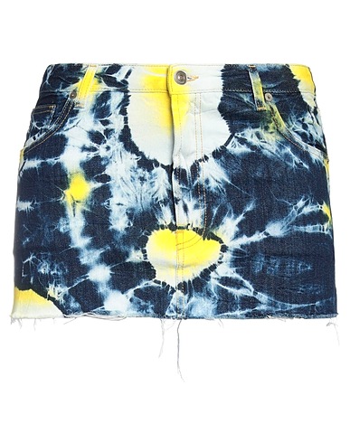 ALANUI Denim skirt Blue 100% Cotton